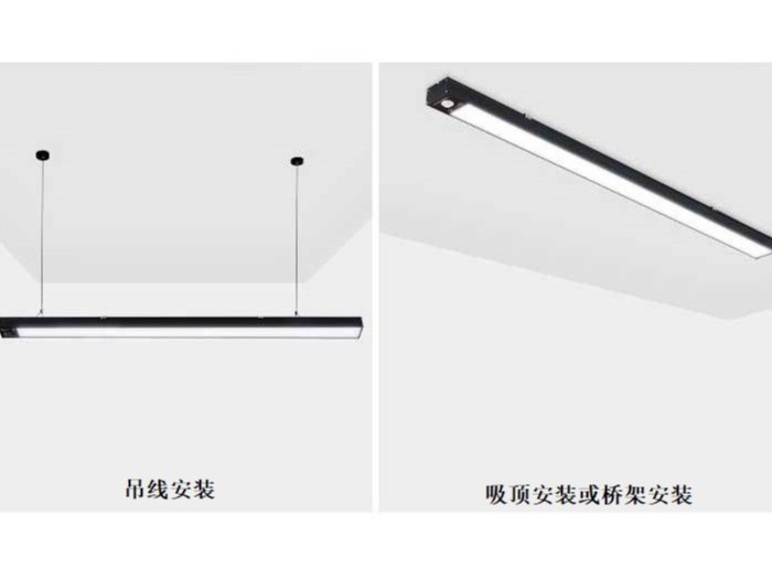 雷达感应物联网LED线槽灯